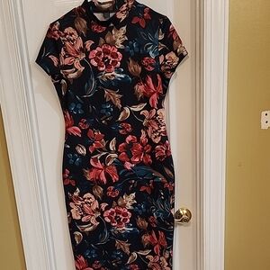 Floral Print Women's Dress